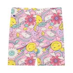 Younger Girl Printed Cycle Short