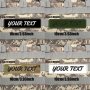 Customizable Hook And Loop Backing Patches - Personalized Name Patches For Tactical Gear And Backpacks