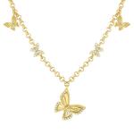 Truejoy Necklace With Butterfly Pendants