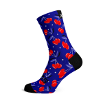 Blue Cherries Socks - Small