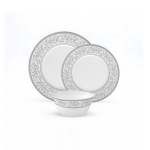Sovrana 12 Piece Dinner Set Persian Silver