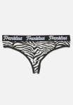Way Outta Line G-string - Black & White