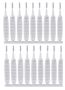 20 Piece - Anti-clogging Small Bathroom Shower Head Cleaning Brush - White