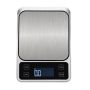 Silver Aluminum Digital Kitchen Scale 0.1G/1000G