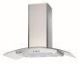 Defy DCH323 900MM Stainless Steel Premium Curved Glass Island Extractor