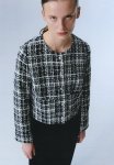 Boucl Jacket - Black checked