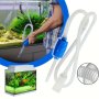 1PC Lightweight Aquarium Water Changer Fish Tank Filter Aquarium Gravel Cleaner Fish Tank Manual Siphon Water Changer Aquarium Cleaner