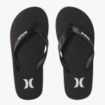 Hurley Mens Icon Solid Sandals Black - Black 13