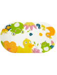 Duck And Frog Printed Bath Mat - None Assorted