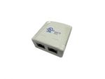 Equip CAT6E Utp 2-PORT Wallbox