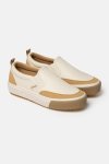 Two-tone Slip-on Sneakers - 8 Stone