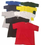 T-shirts 100% Cotton Crew Neck - Grey 2XL