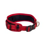 Rogz Padded Utility Classic Collar - Large Red