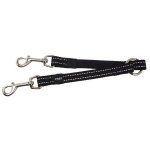 Rogz Utility Medium 16mm Snake Split Lead - Black Reflective