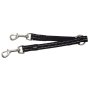 Rogz Utility Medium 16mm Snake Split Lead - Black Reflective