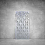 Wall Art D067 - 2000 X 1000 X 20 Indoor Matt Silver Warm White