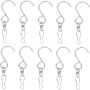 10 Pcs Swivel Hooks For Hanging Wind Spinners Wind Chimes Bird Feeders