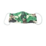4AKID Kids Reusable Fabric 3-LAYER Non-medical Mask - Small Size - Camo