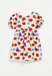 PoP Candy Floral Print Dress - Red & White