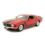 Ford Mustang Red 1970 1:24 Scale Diecast Car
