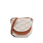 Gramercy Small Flap Crossbody -white cognac