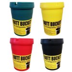 4 X S - Tub Ashtrays Cigarette Buds Ash Trays Medium