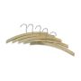 Clothes Hangers - Kiddies - Straight Style - Wooden - Pack Of 5 - 4 Pack