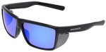 Mcr Safety SR218B Swagger SR2 Series Safety Glasses With Thermo Plastic Rubber Nose Pads And Detachable Side Shields Black Frame