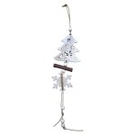 Wooden Pendants Christmas Decoration Hanging Tree 20CM