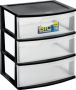 Addis Wide 3 Drawer Storage Unit