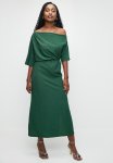 Off Shoulder Knit Midi Dress - Sycamore