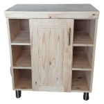 Bathroom Floor Unit 800X450X850 - Raw - Mb Pine