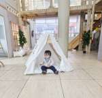 3 In 1 Foldable Pikler + Tent + Slide
