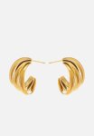 Triple Twisted Hoop Earring - Gold