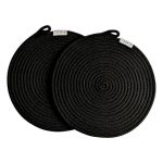 Set Of 2 Handmade Polypropylene Pot Stands Trivets