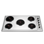 Goldair Electric Hob 915MM 5-BURNER Stainless Steel GEH-9155