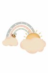 Sunshine Rainbow Canvas Print - 600MM X 600MM