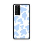 Custom Printed Tpu Cases - Huawei P40 & 39 Blue Cow Print& 39 By