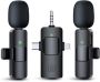 3 In 1 Wireless Lavalier Microphone With Noise Cancellation