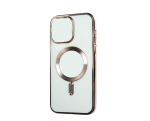 Electroplated Magsafe Cover - Built-in Clear Lens Protector For Iphone 15 Pro