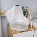 Car Seat Cover Beige Leaf Set Neutral