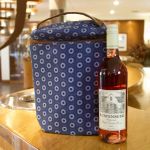 Shwe Wine Cooler Bag - Navy Circles