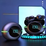 2024 New Wireless Earphones: LED Display Touch Control In-ear Tws Sports Music Game Headset For Ios/android - Anime Animal Movie