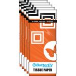 Tissue Paper – 4 Sheets 660X500MM Orange T05 – NOV112O