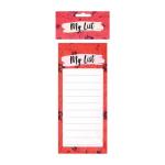Kenzel 9.5 X 21CM To Do List Pink
