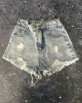 Blue Denim Shorts 10Y