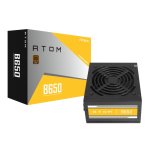 Antec Atom B650 650W Output 80 Plus Bronze Certified 120MM Silent Fan Non-modular – New