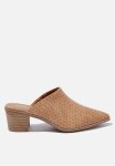 Cotton On Elena Textured Mule - Sand