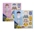 Edu Push-in Wooden Board Dress Up Marketplace Brits Bros