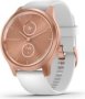 Garmin Vivomove Style Hybrid Smartwatch White/rose Gold